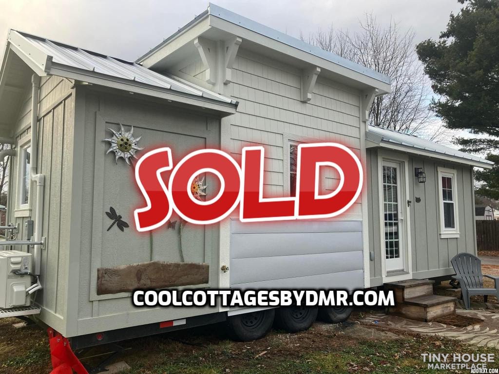 SOLD ! Artisan built premium 10' x 28' Deluxe Dragonfly Cottage NOAH Certified  