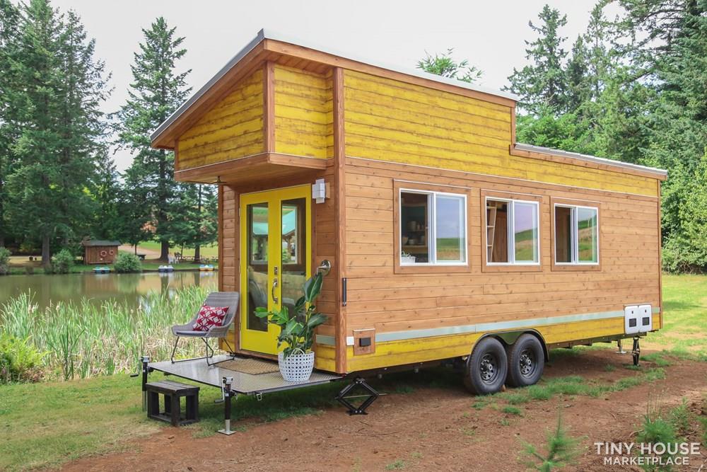 RVIA Professionally Built Beachy Bohemian Tiny House For Sale