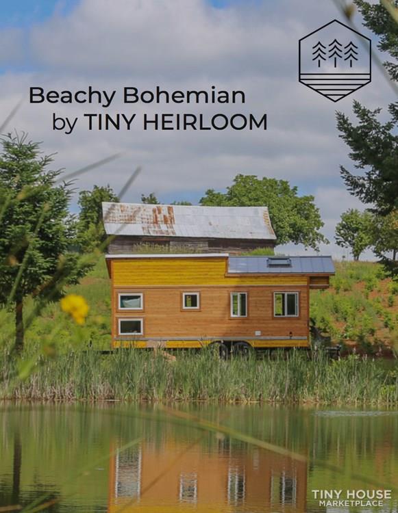 RVIA Professionally Built Beachy Bohemian Tiny House For Sale - Image 2 Thumbnail