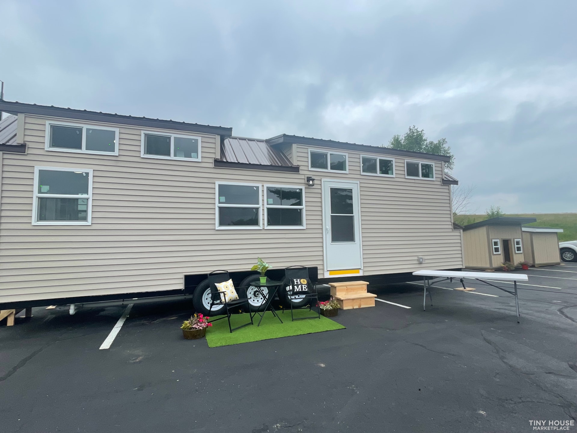 Beautiful 32' Tiny Home Built by Advanced High School Building Trades Class - Image 1 Thumbnail