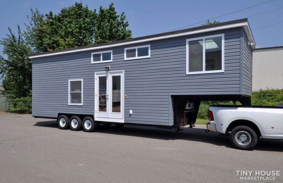 Beautiful 36' Gooseneck Tiny Home on wheels