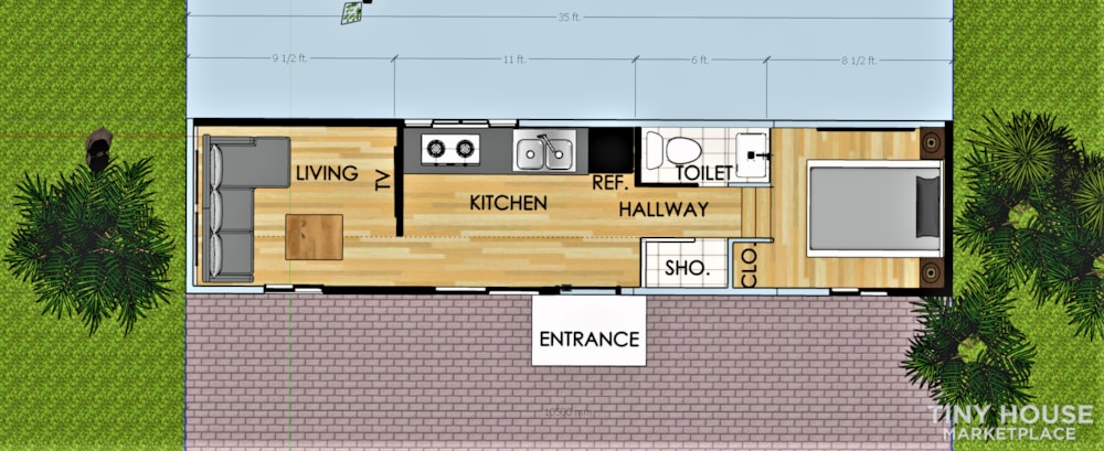 Beautiful New Tiny Home on a Trailer - Image 2 Thumbnail