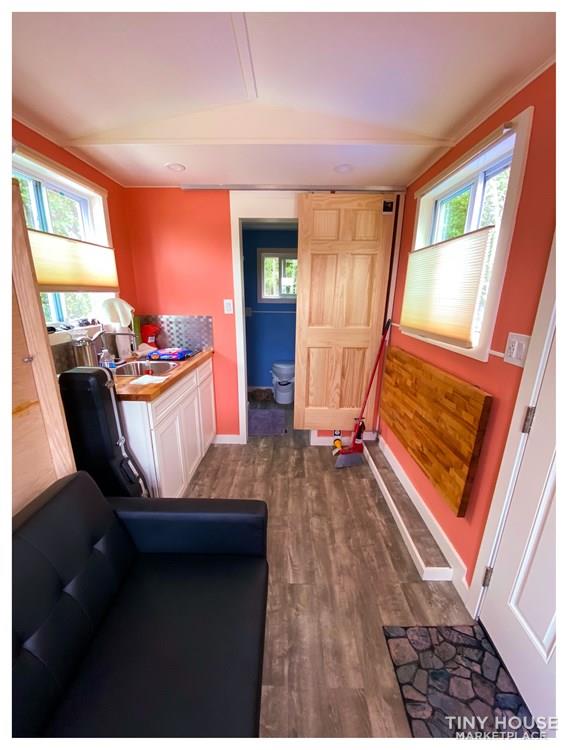 "Big Blue" 18'x8'x11.5' Tiny Home On Wheels (On/Off Grid) - Image 2 Thumbnail