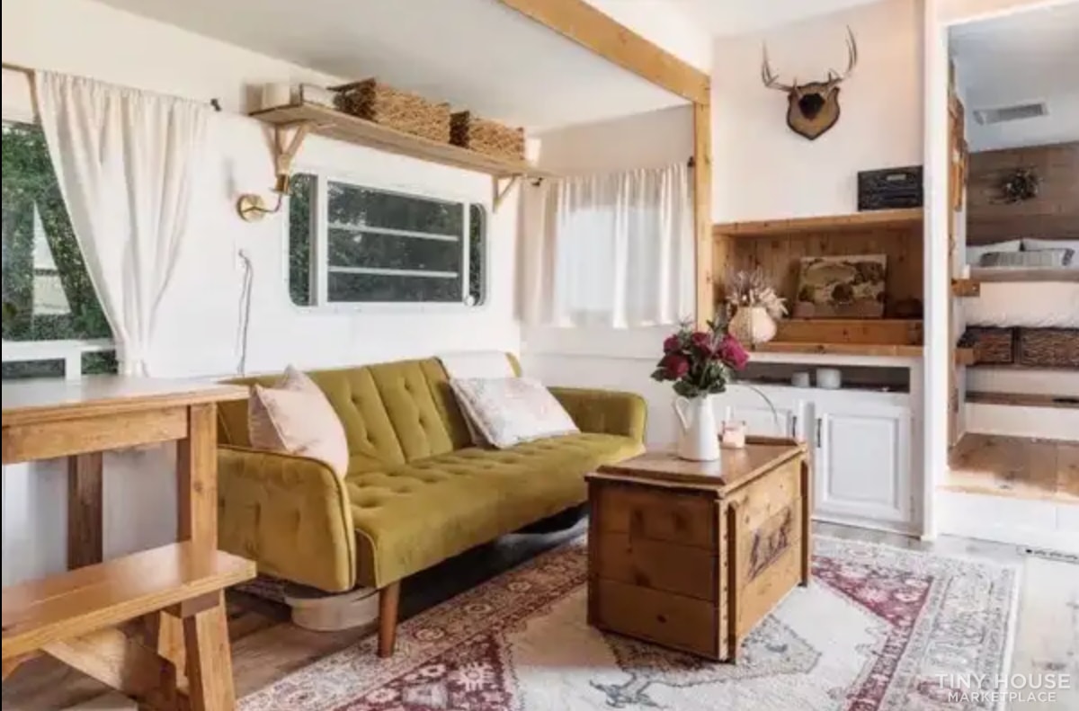 Boho Wanderlust: Exquisitely Renovated Bohemian Dream RV for Sale - Image 2 Thumbnail