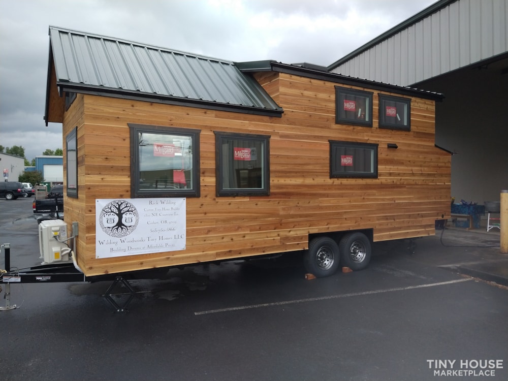 SOLD!! BRAND NEW 24' Tiny House 'The Aspen' by Wilding Woodworks Tiny Homes - Image 2 Thumbnail