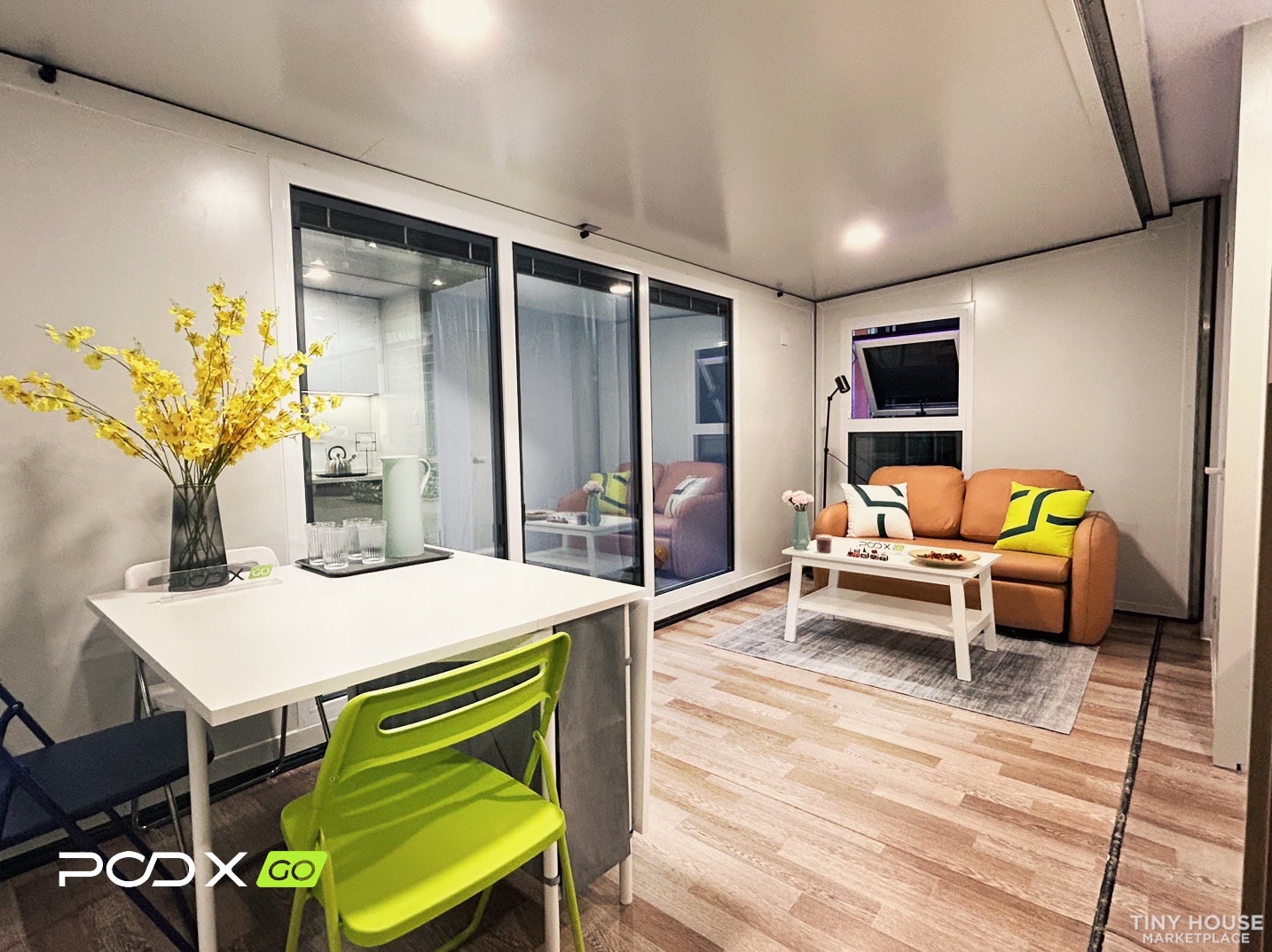Brand new 364sq. ft self-folding tiny house on wheels - Image 2 Thumbnail