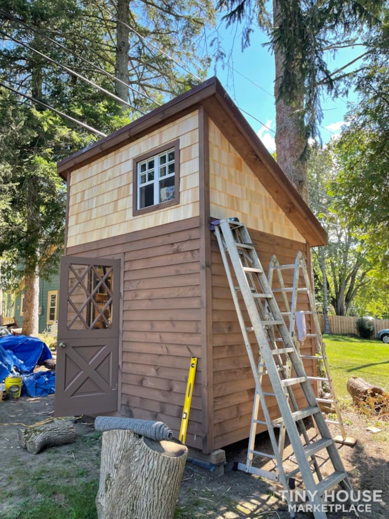 Brand New Tiny House Pro-Built With Loft and Electricity 8L x 10W x 13.6H - Image 2 Thumbnail