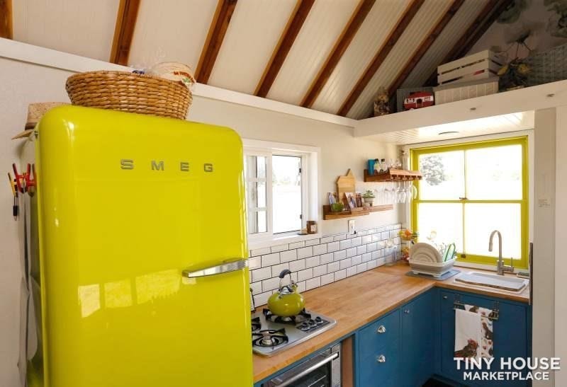 Bright, Rustic, Modern Tiny House (8x20)