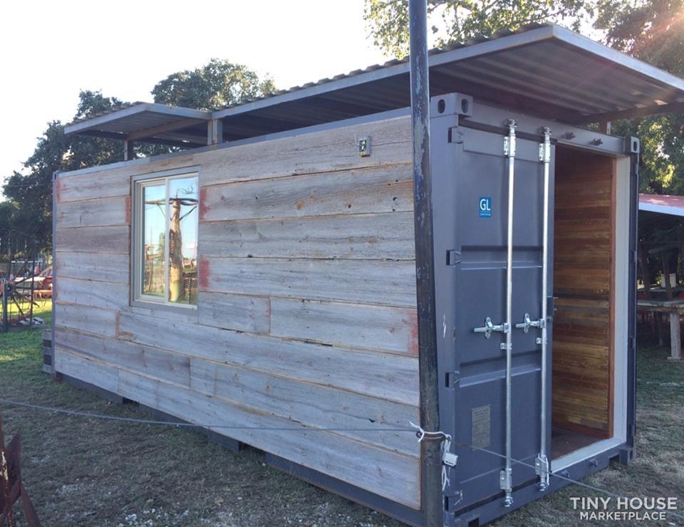 BUILT OUT 1-Trip HI-CUBE Design/Built Container Work/Live Space Tiny Office/Home - Image 2 Thumbnail