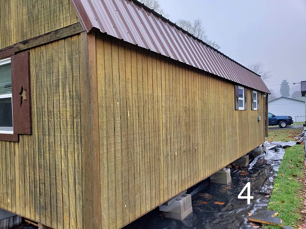 Cabin Style Tiny House with Covered Porch - Image 4 Thumbnail