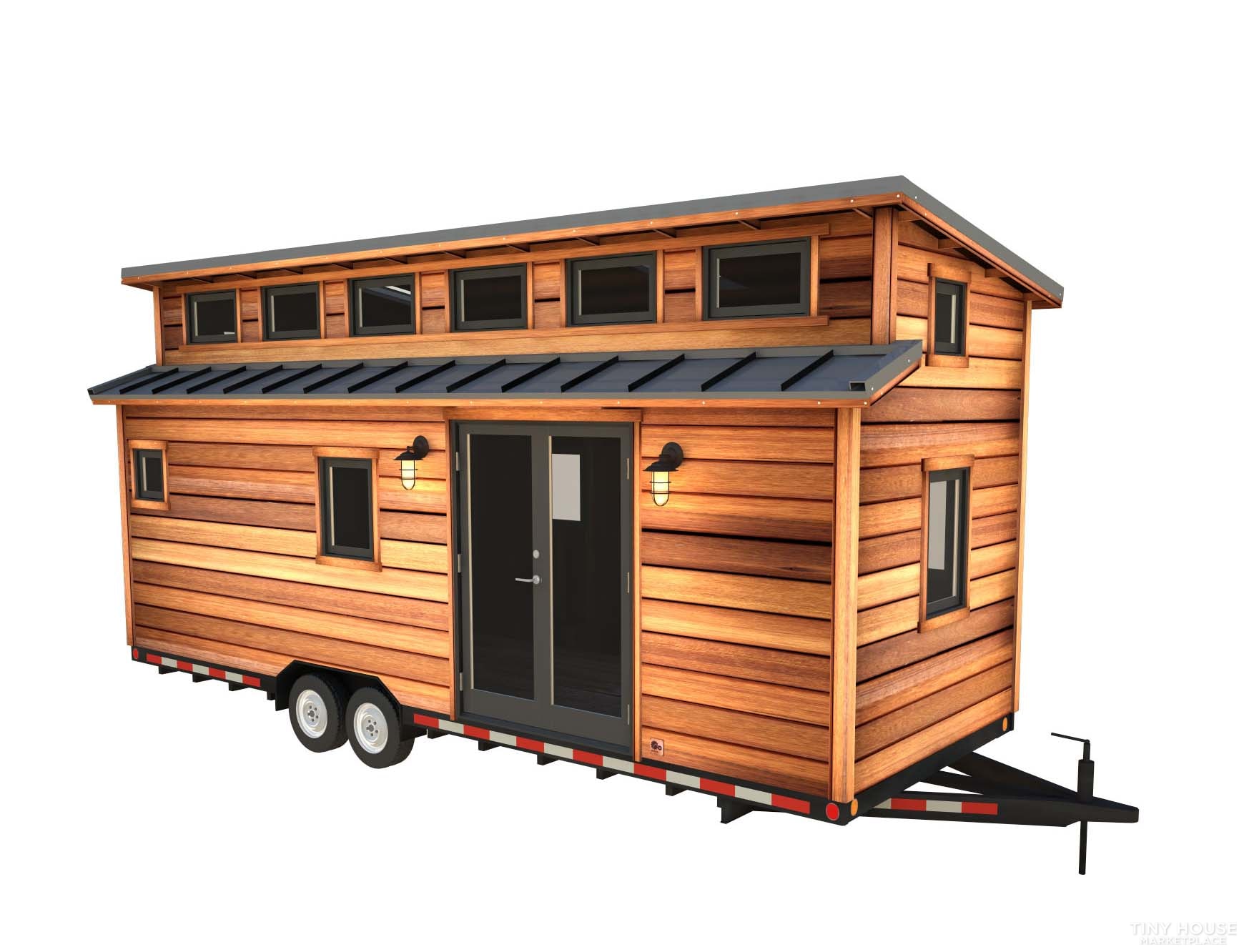 Cedar Sided Fully Furnished 300 sq. ft., Dallas Area, Professionally Built - Image 2 Thumbnail