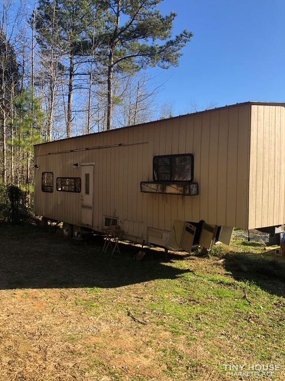 Converted RV to tiny home