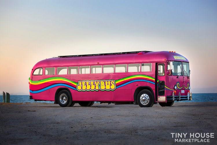 Converted Skoolie with Solar Power - Ready for your Tiny Home Dreams - Crown Bus - Image 2 Thumbnail