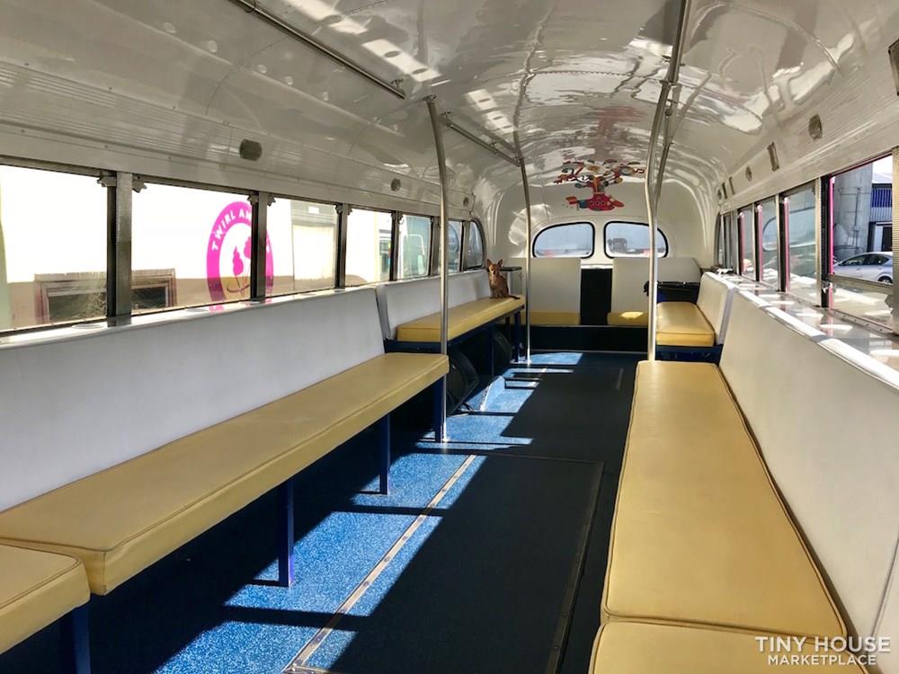 Converted Skoolie with Solar Power - Ready for your Tiny Home Dreams - Crown Bus - Image 3 Thumbnail