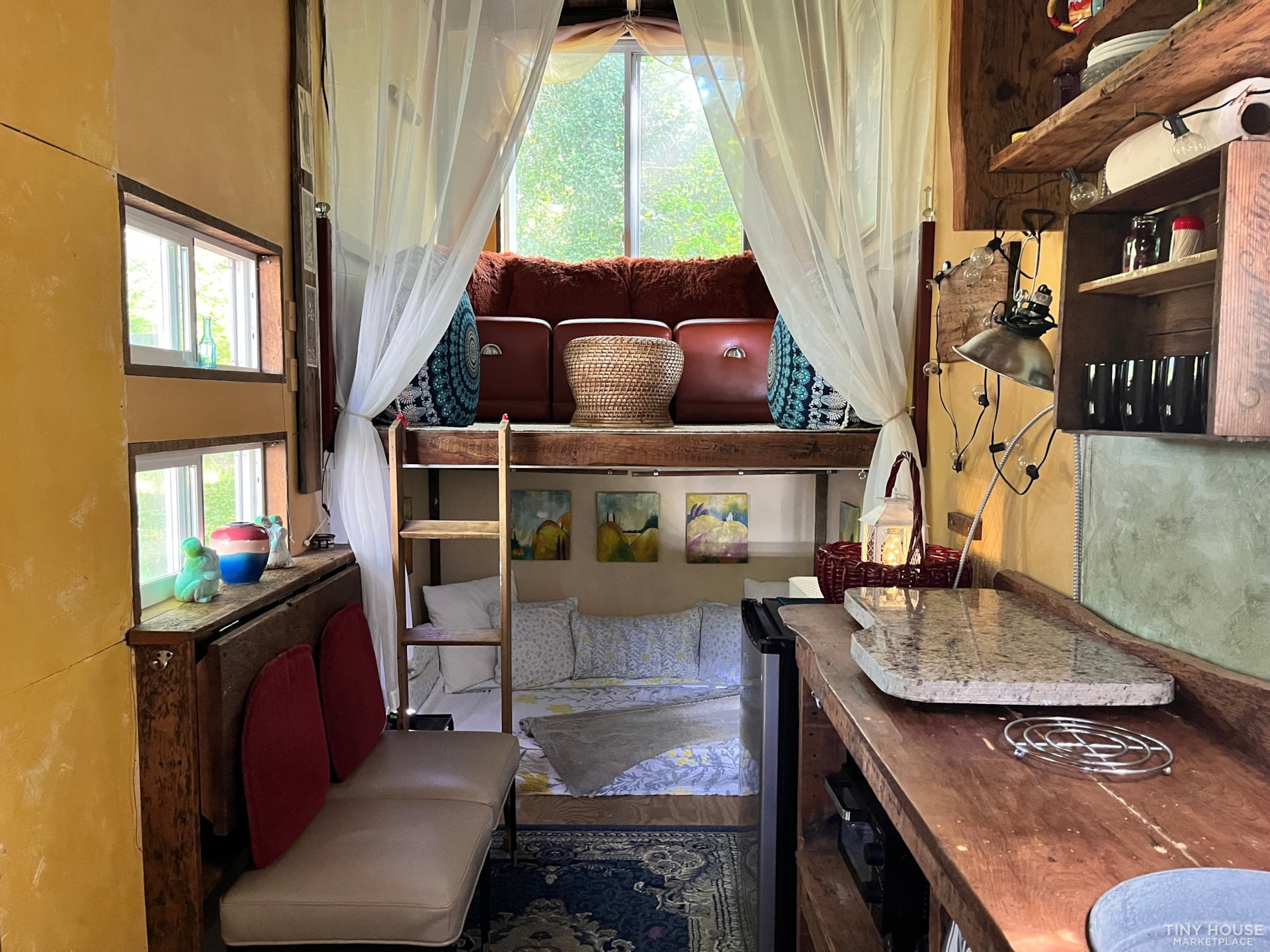 Cozy, Adorable, Rustic Mobile Tiny House for Sale in NC - Image 2 Thumbnail