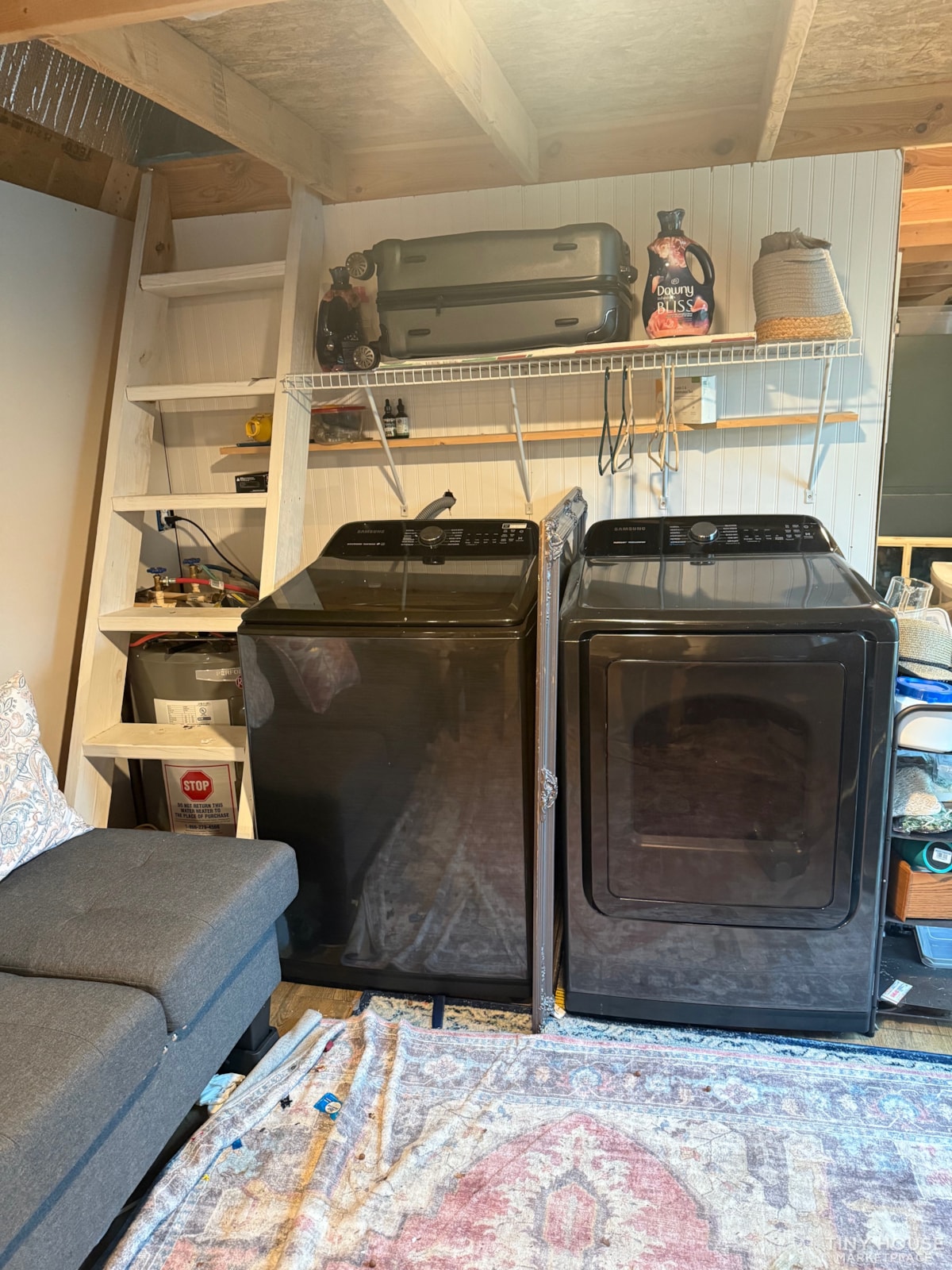 Cozy Yellow Tiny Home