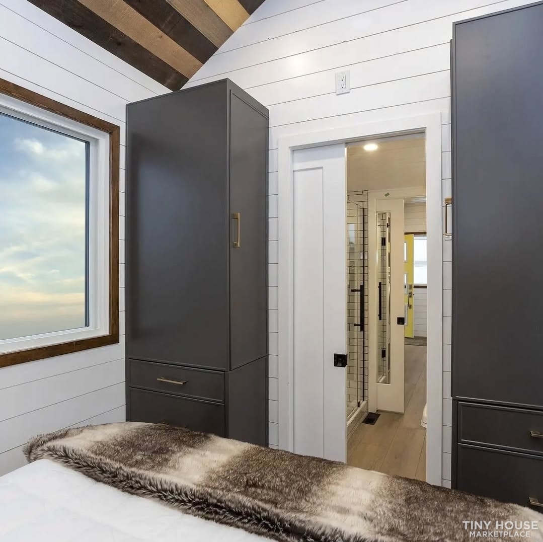MAIN FLOOR BDRM - CSA Certified Tiny Home on Wheels  - Image 4 Thumbnail