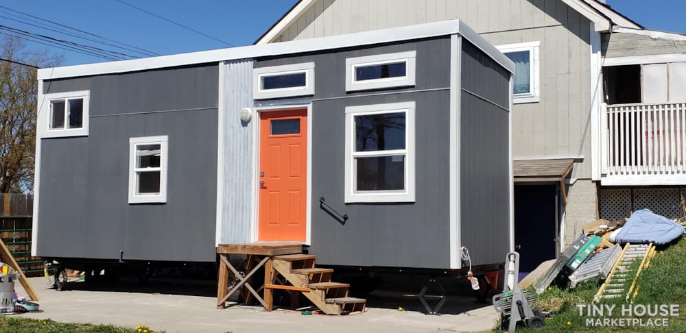 Custom 26 foot tiny house on wheels