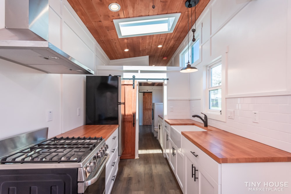 Custom 3 Bedroom 8.5' x 32' Tiny Home On Wheels