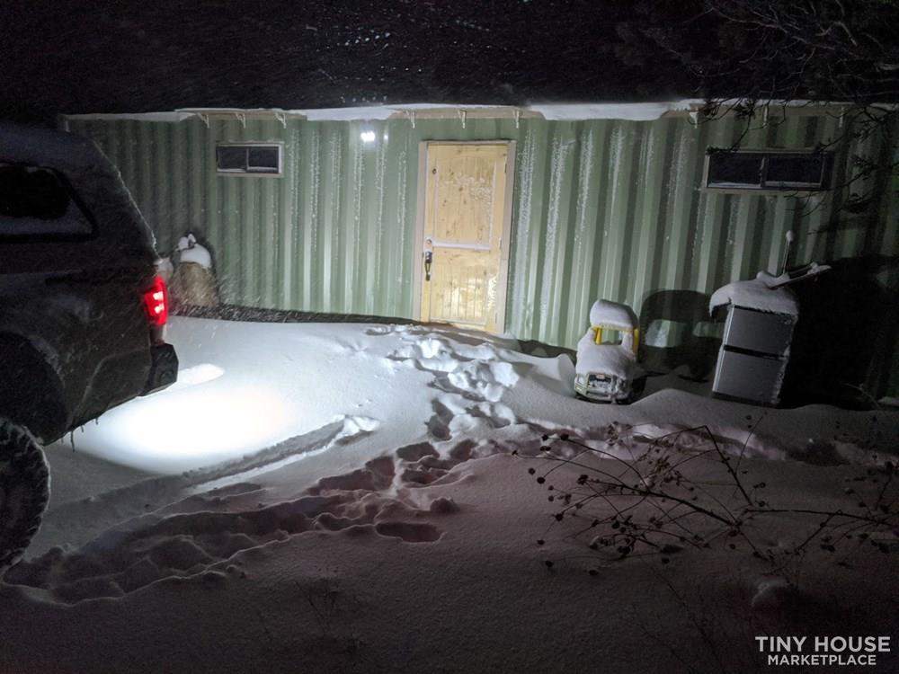 Custom 8x40 converted shipping container Tiny Home/Cabin (320 - Image 3 Thumbnail