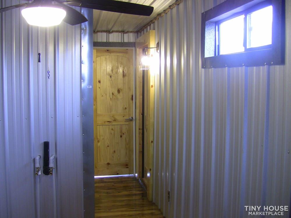 Custom 8x40 converted shipping container Tiny Home/Cabin (320 - Image 4 Thumbnail