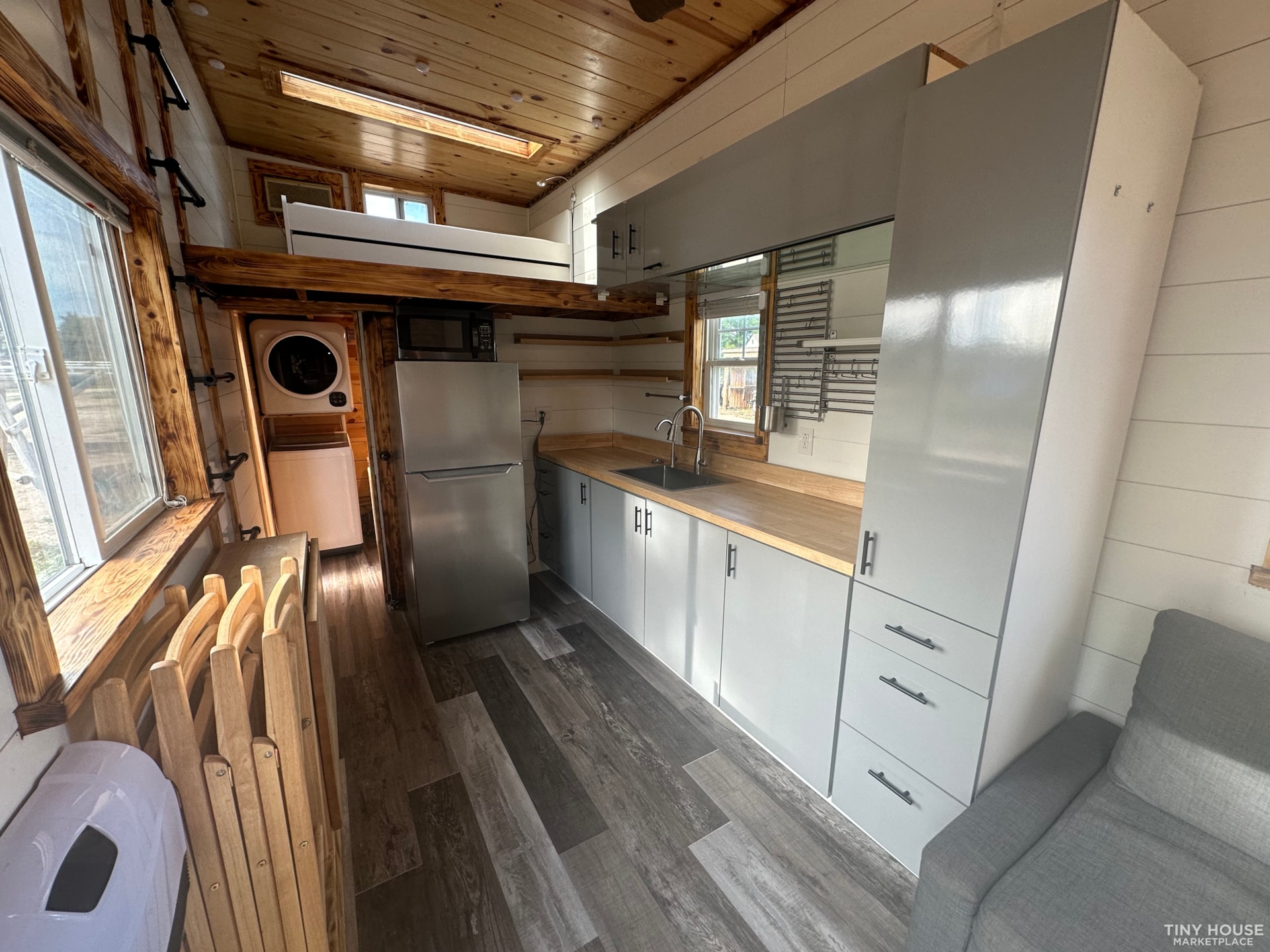 33ft Big Family Tiny Home! Ground Floor bedroom, Skylights, Tub, and Sleeps 5! - Image 2 Thumbnail
