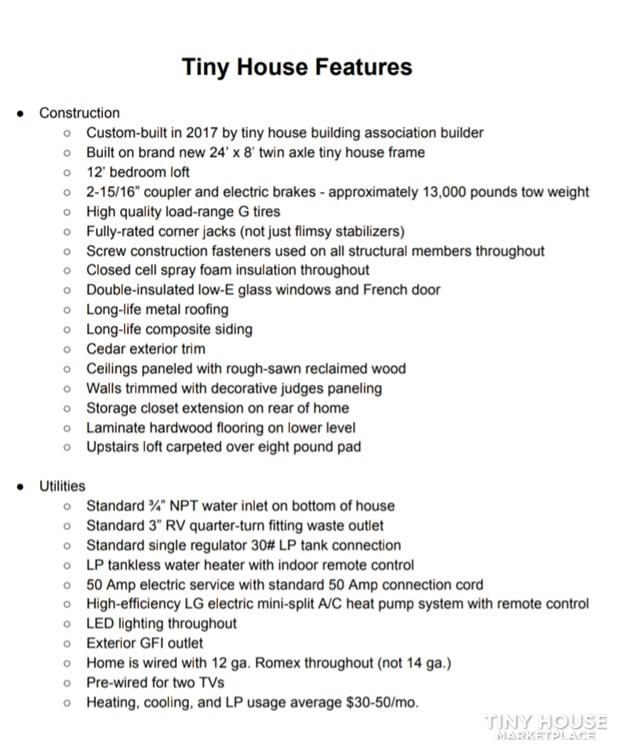Custom built Tiny house on wheels - Image 4 Thumbnail