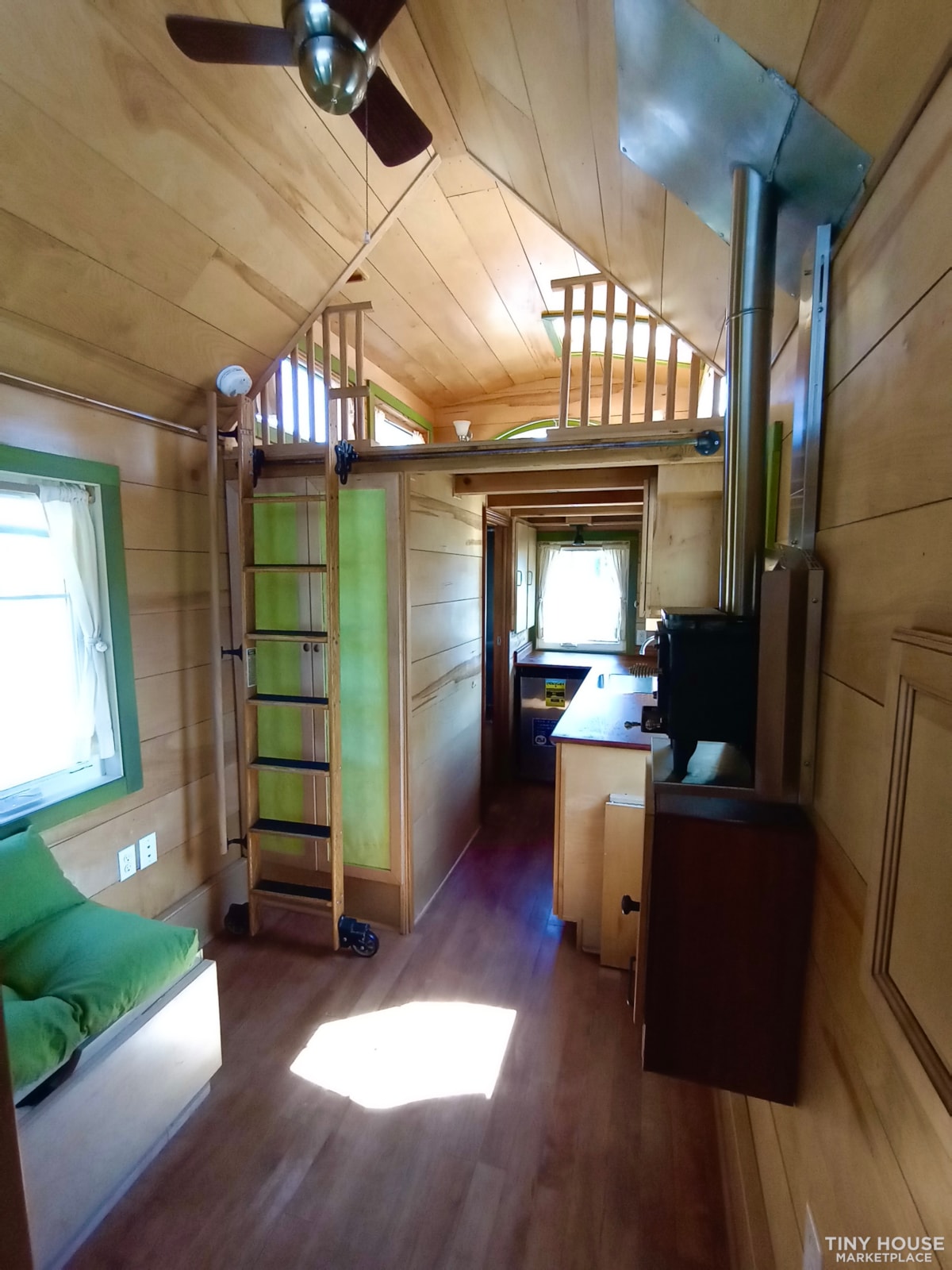 Custom, NOAH Certified, Eco-Friendly Tiny House On Wheels For Sale - Image 2 Thumbnail