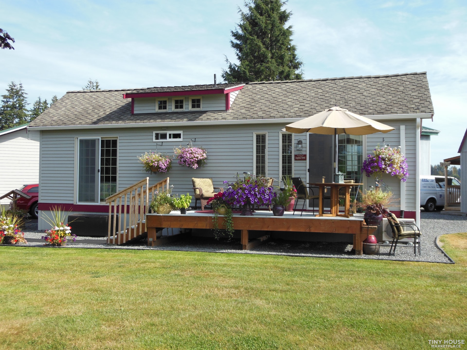 Custom Stick Built Home on a Park Model Chassis