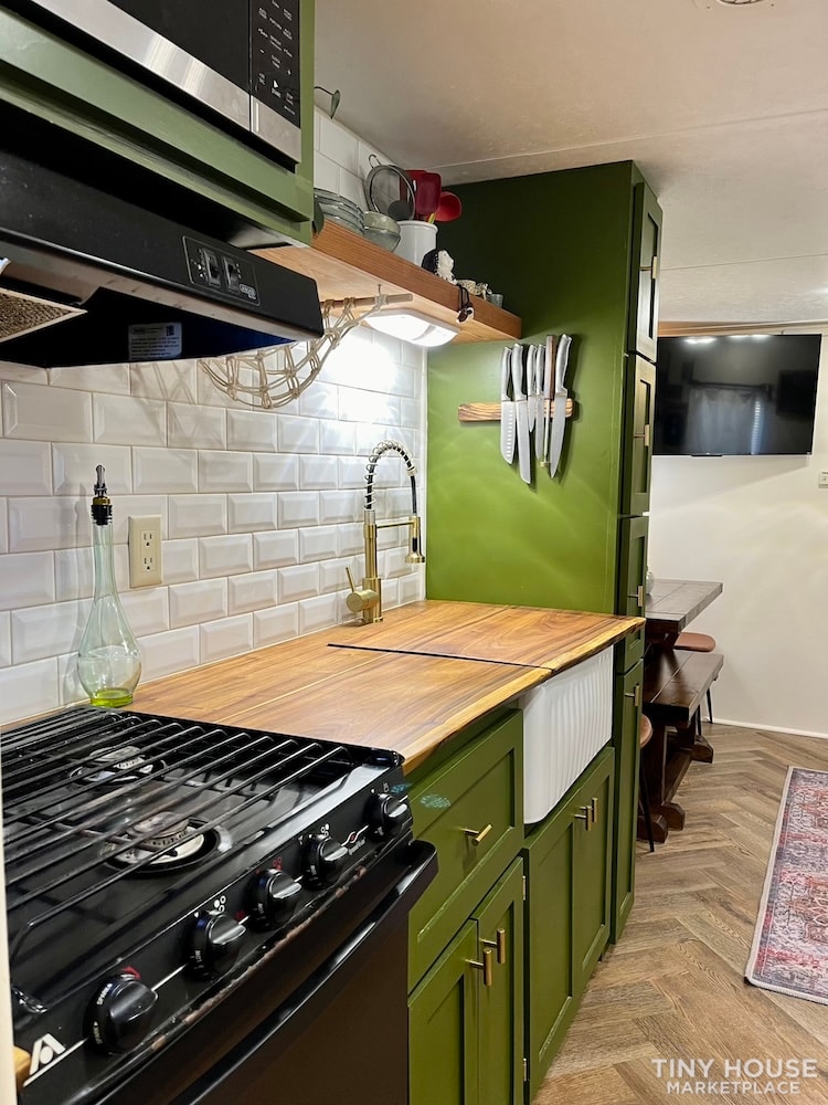 Custom Tiny Home With Residential Features & Aesthetic on Wheels  - Image 1 Thumbnail