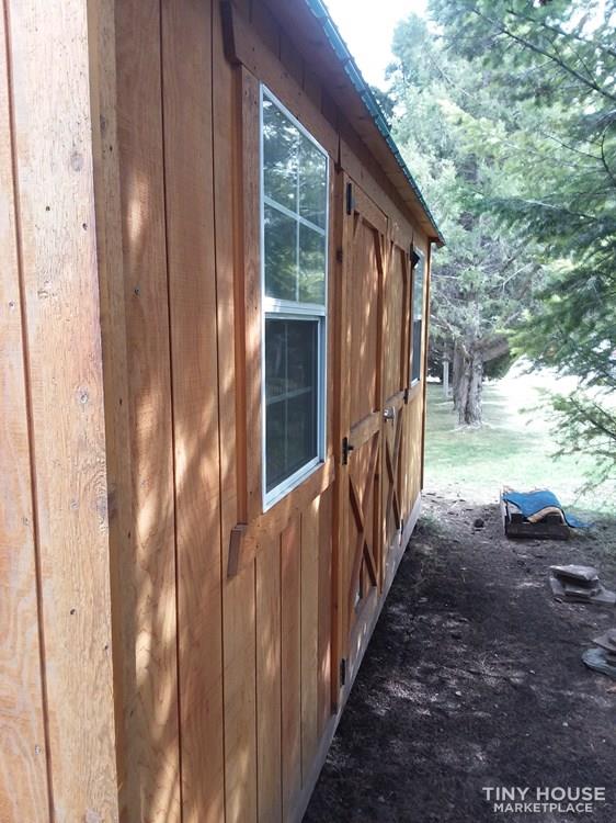 Cute start to a cabin/tiny house/she shed