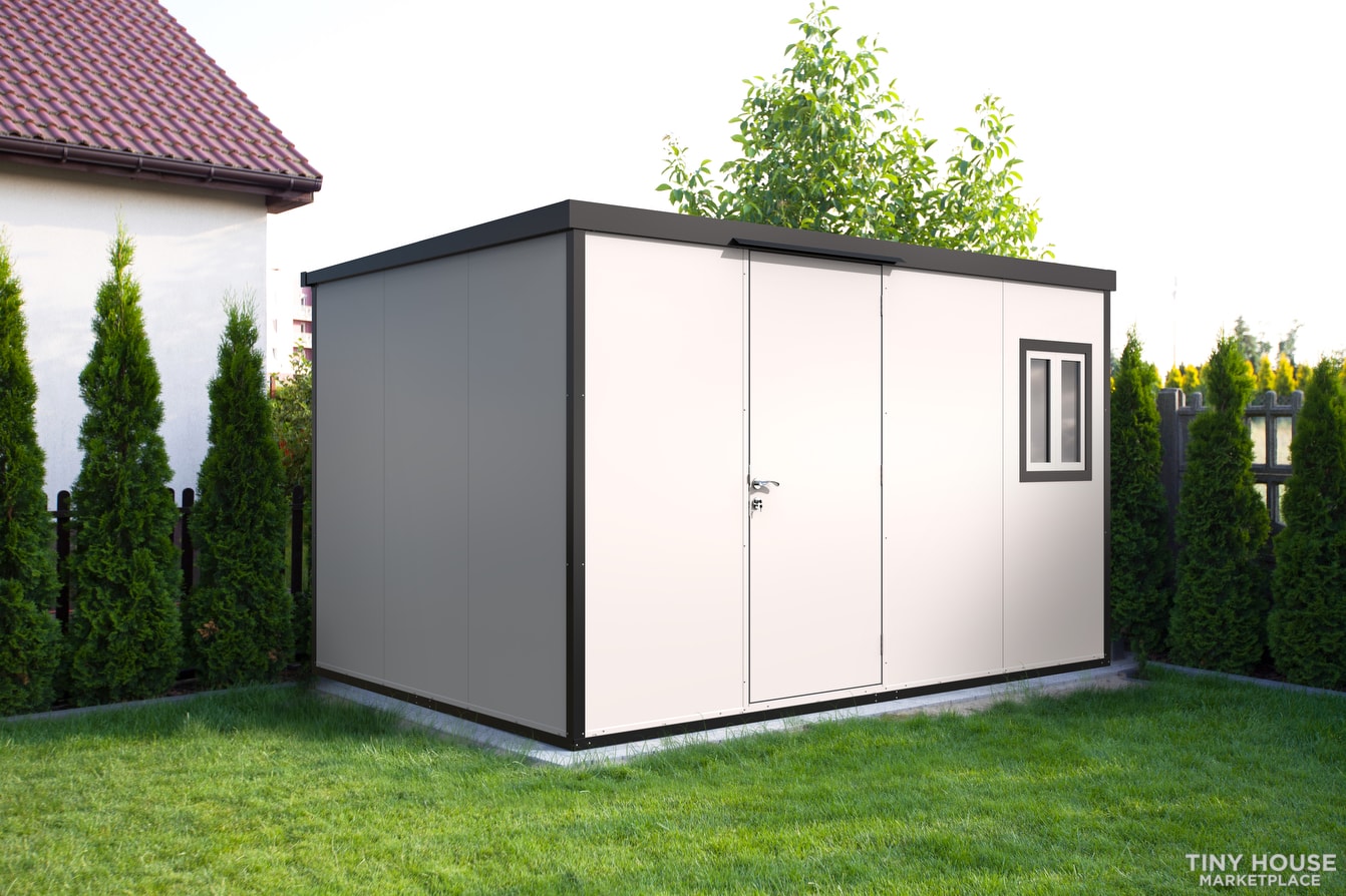 Duramax Insulated Flat-Top Storage Building (13’W x 10’D x 7’H) - Image 2 Thumbnail