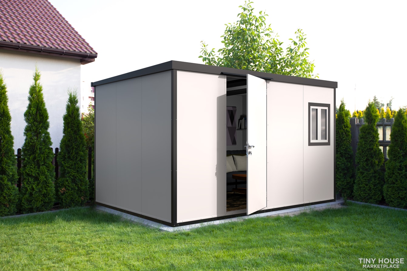 Duramax Insulated Flat-Top Storage Building (13’W x 10’D x 7’H) - Image 3 Thumbnail