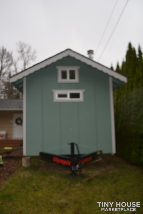Eco Built Studio on Wheels with sleeping loft and large wood fired Sauna.  - Image 3 Thumbnail