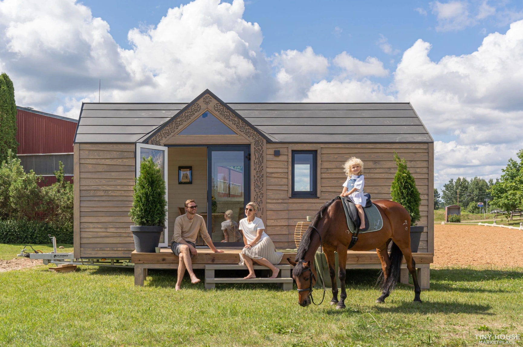 Eco-Luxe Tiny Home on Wheels: 194ft of Sustainable Elegance with Modern Comforts - Image 2 Thumbnail