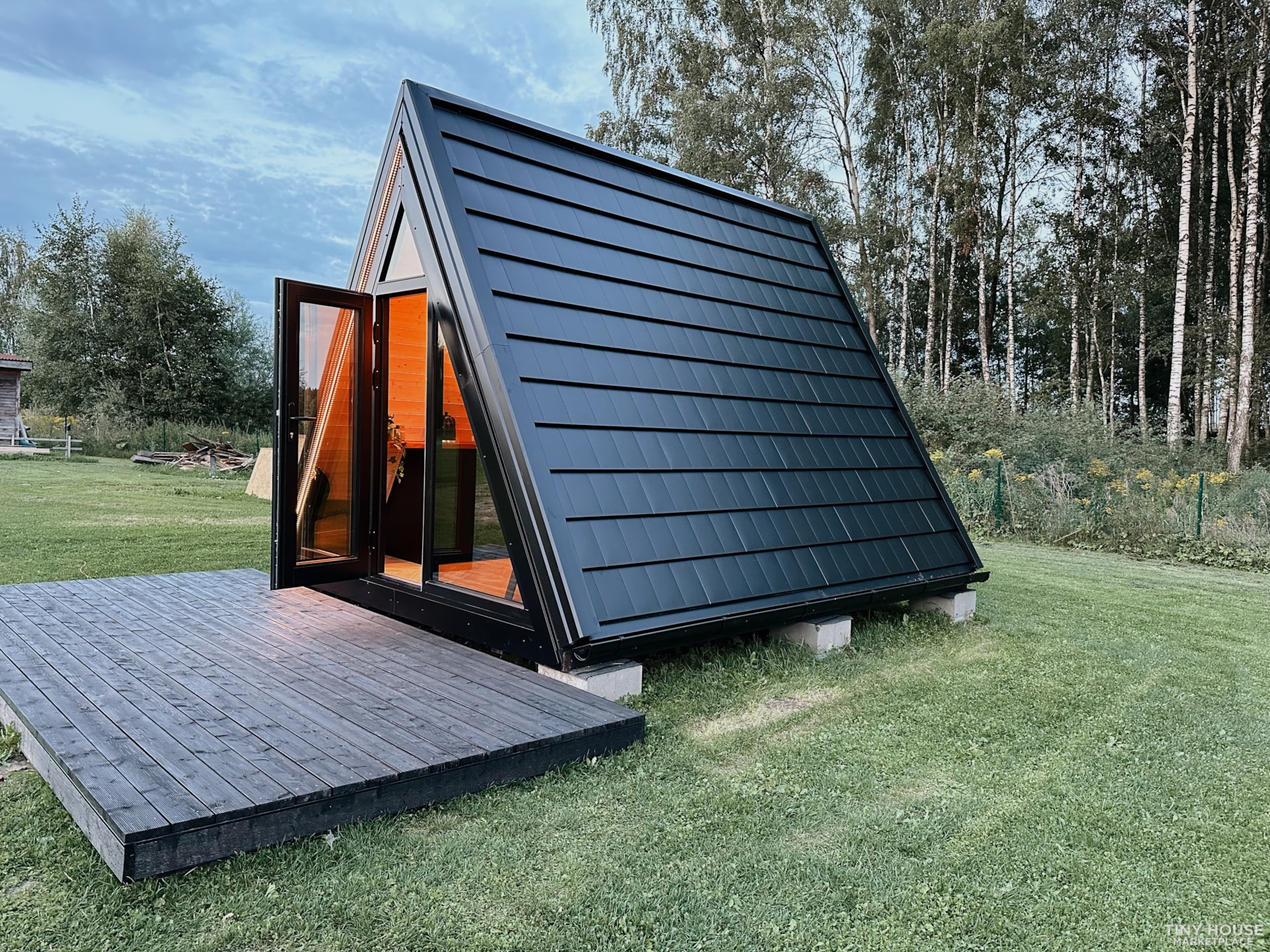 Elegant A-Frame house, transportable by Small Stays - Image 1 Thumbnail