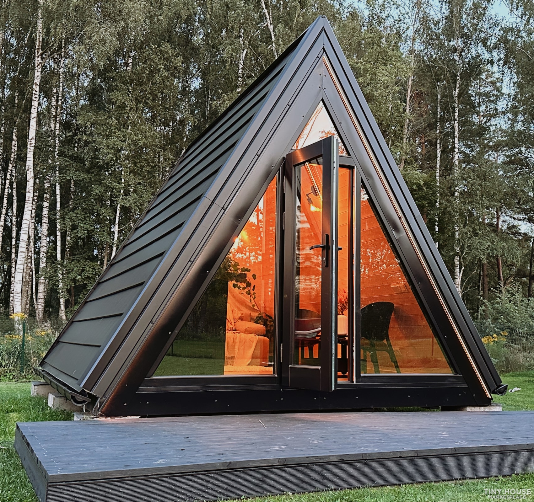 Elegant A-Frame house, transportable by Small Stays - Image 2 Thumbnail
