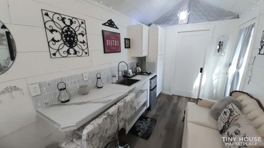 PENDING SALE Elegant Chandelier House with Clawfoot Bathtub - Image 4 Thumbnail