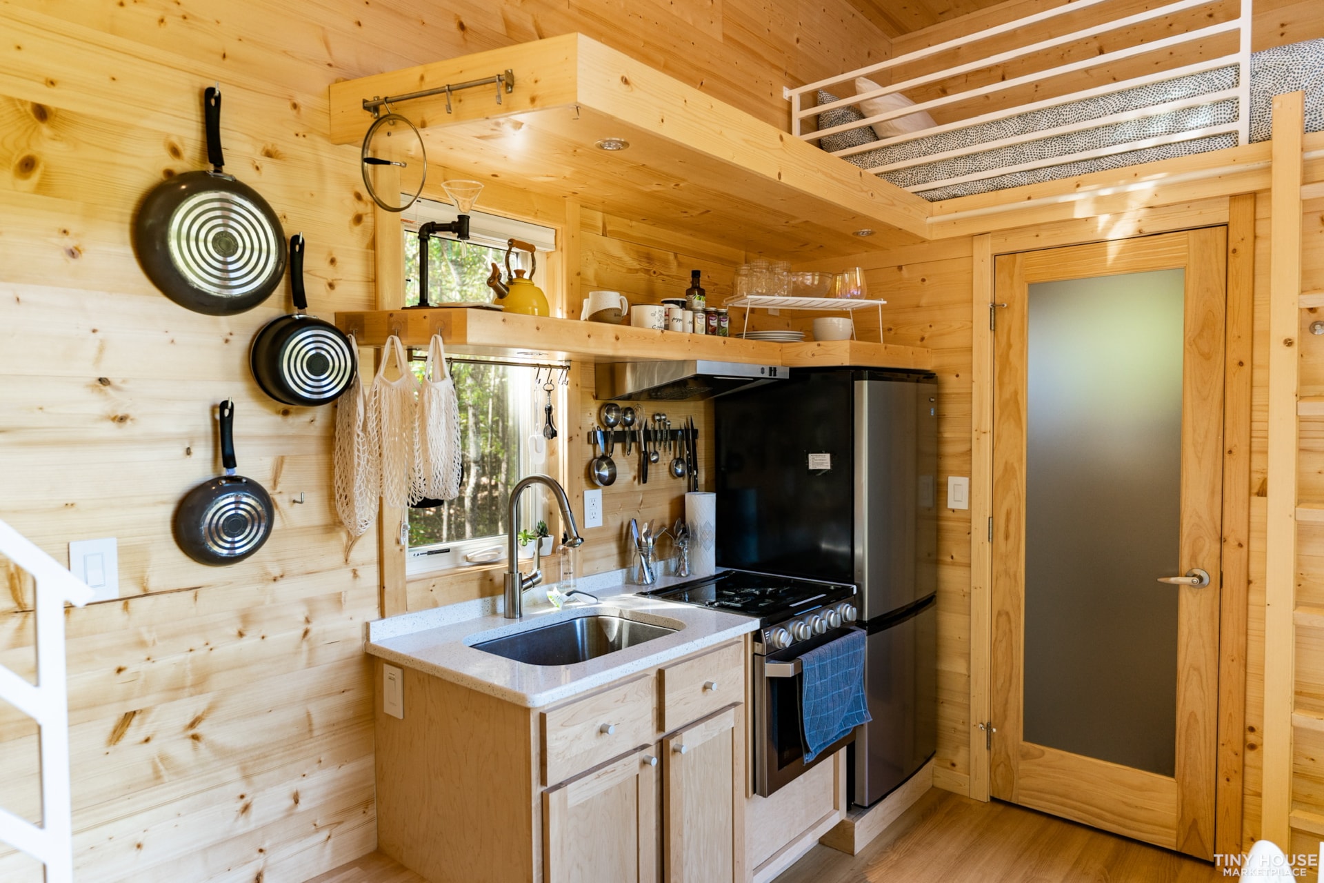 RVIA Certified Escape One Tiny Home with two lofts and off grid package - Image 2 Thumbnail