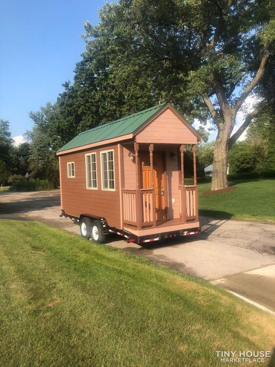 Full Cedar House on Wheels (We Deliver, Ships Quick!) - Image 1 Thumbnail