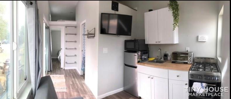 Furnished 1BDRM + LOFT Tiny House on Wheel 252 sqft $55K OBO  - Image 2 Thumbnail