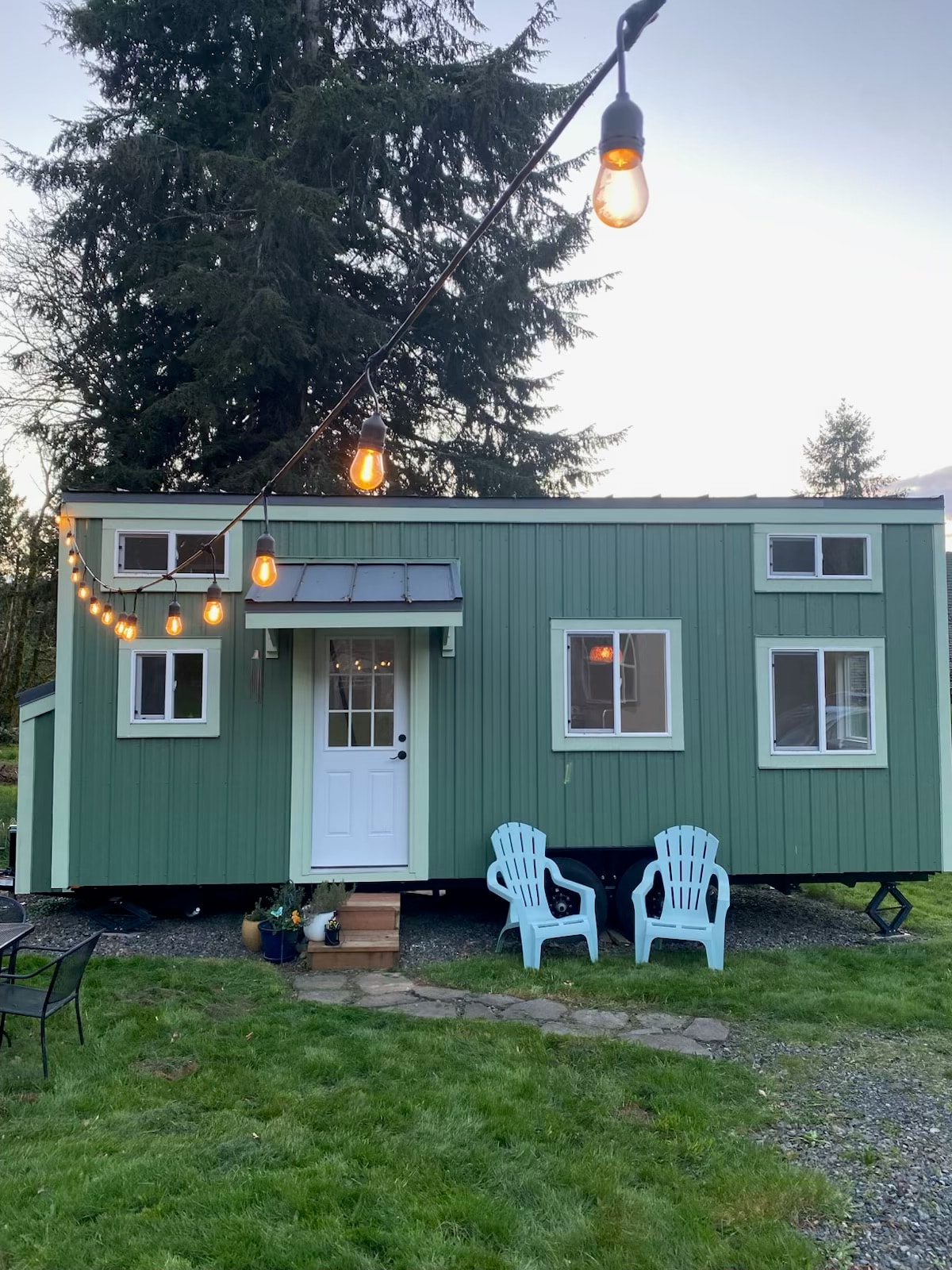Gorgeous Green & New Tiny Home with Luxurious Tub!! Boring OR - Image 1 Thumbnail