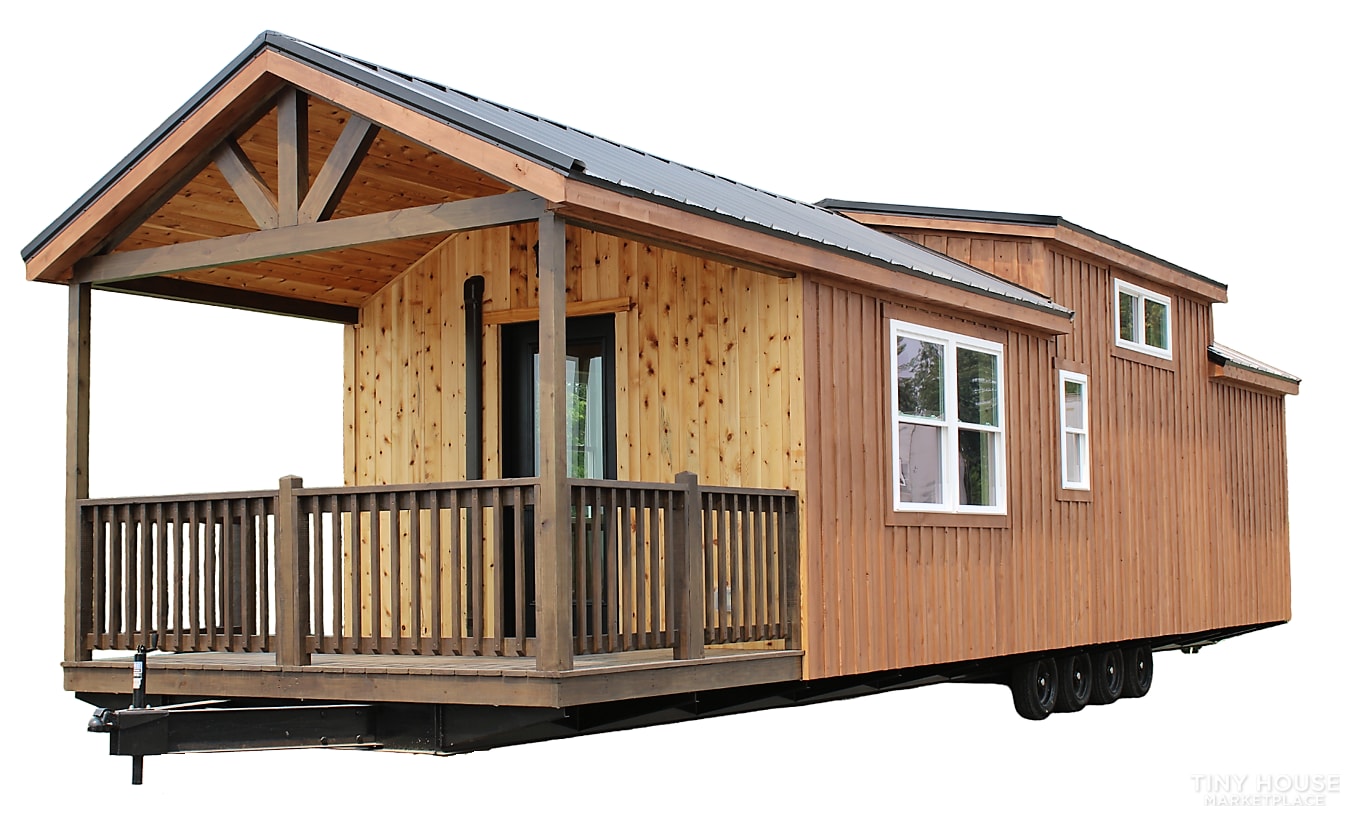 )RVIA) Grizzly Park model Tiny Home 11'3" wide x 42'6" ,1 bedroom plus loft  - Image 2 Thumbnail