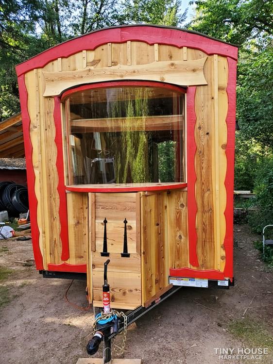 Gypsy  Moon Caravan,  a Shepard's wagon with a Gypsy Moon influence.