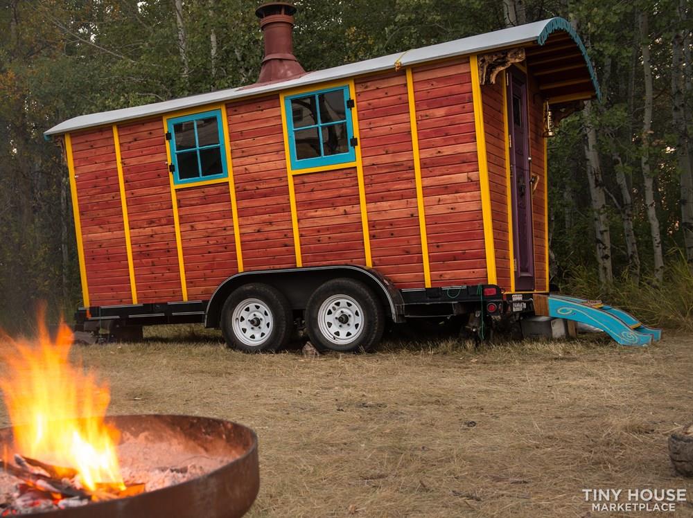 Tiny House for Sale Gypsy Wagon / Vardo, as seen in the