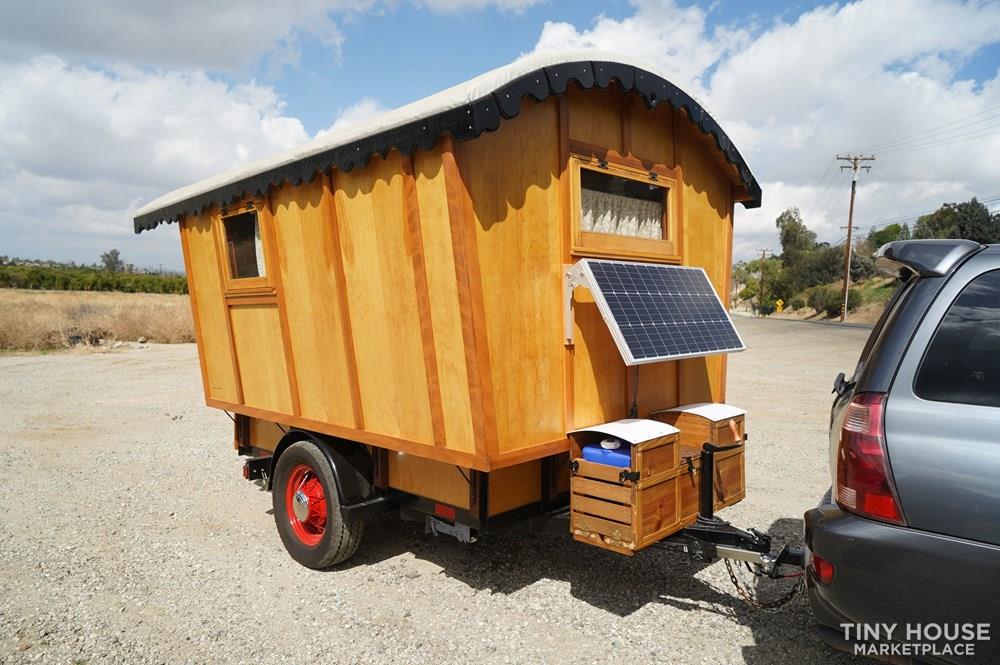 Hand Crafted Gypsy Vardo Style Camping Caravan - Image 2 Thumbnail