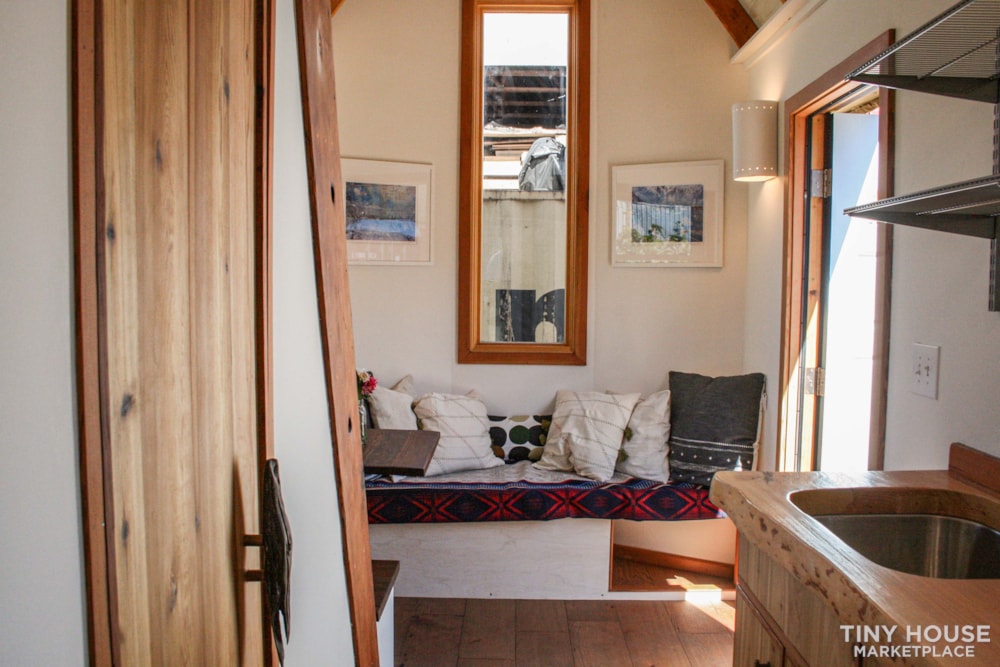 Handmade Tiny House with curved ceilings and beautiful wood details - Image 3 Thumbnail