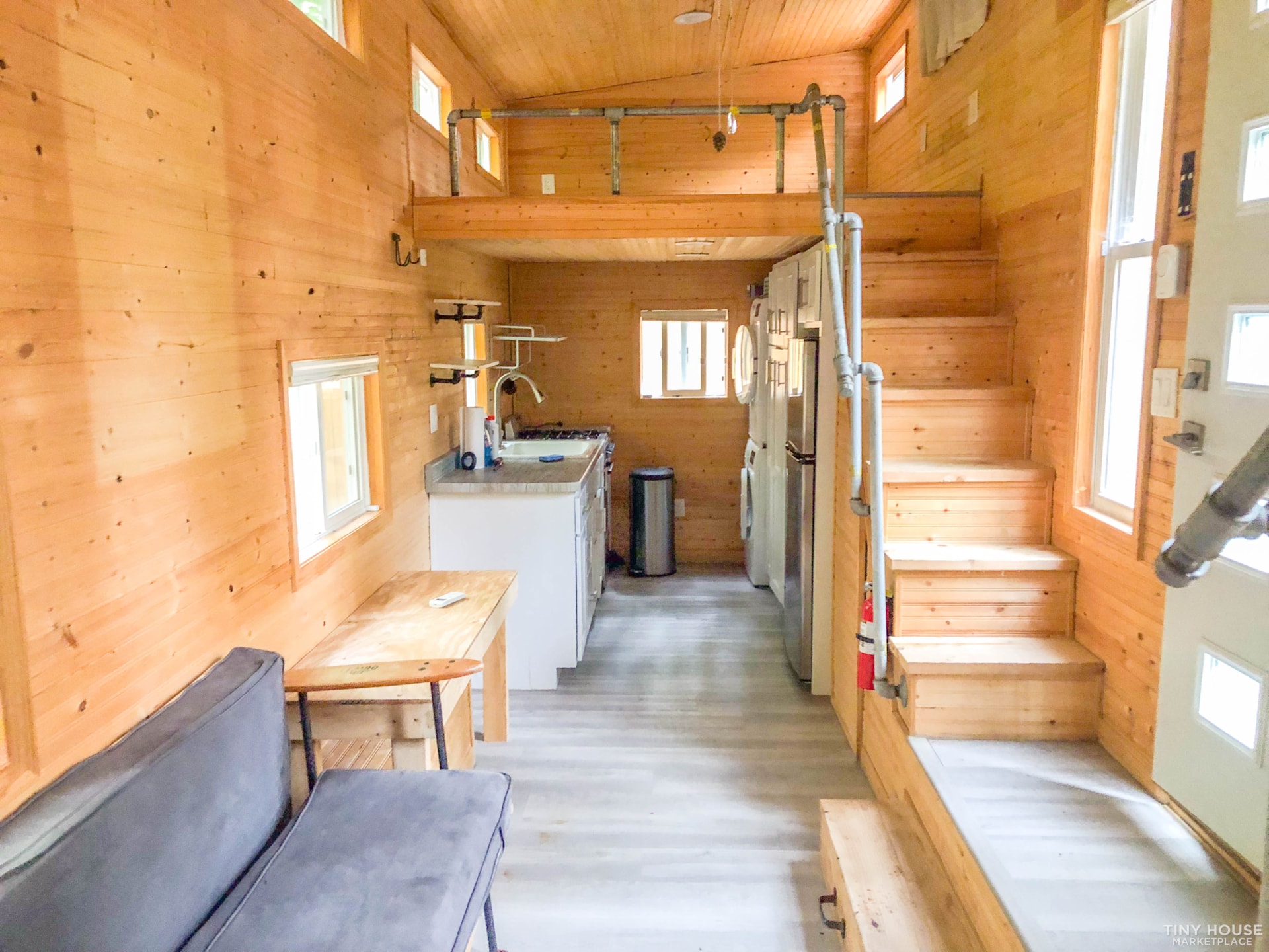 Incredible 25ft Cozy Tiny Home - Full Size W/D, Double Lofts - Image 2 Thumbnail