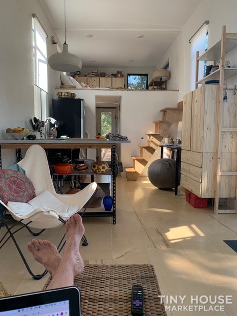 Industrial/Modern Style Tiny Home for sale.  10'x28' plus 90sf loft - Image 3 Thumbnail