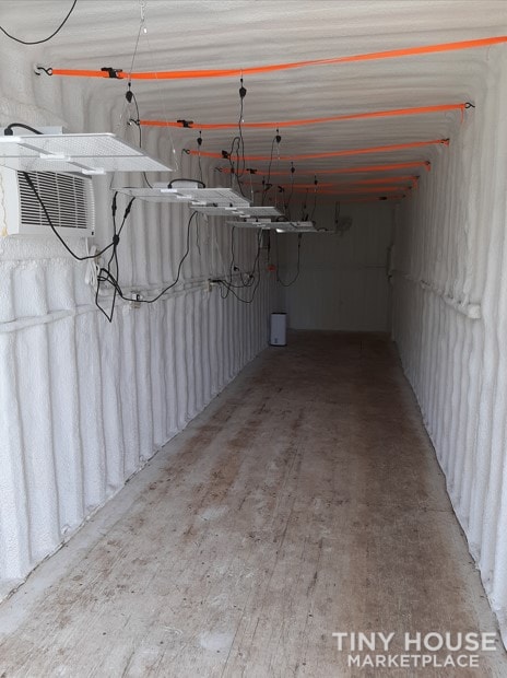 Insulated 40 ft. Shipping Containers for Home or Indoor Growing 